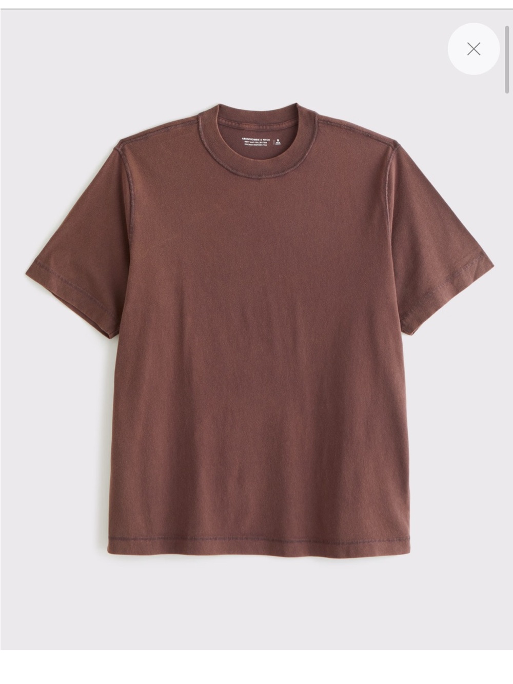 Abercrombie & Fitch Soft A&F Essential Vintage Inspired Shirt